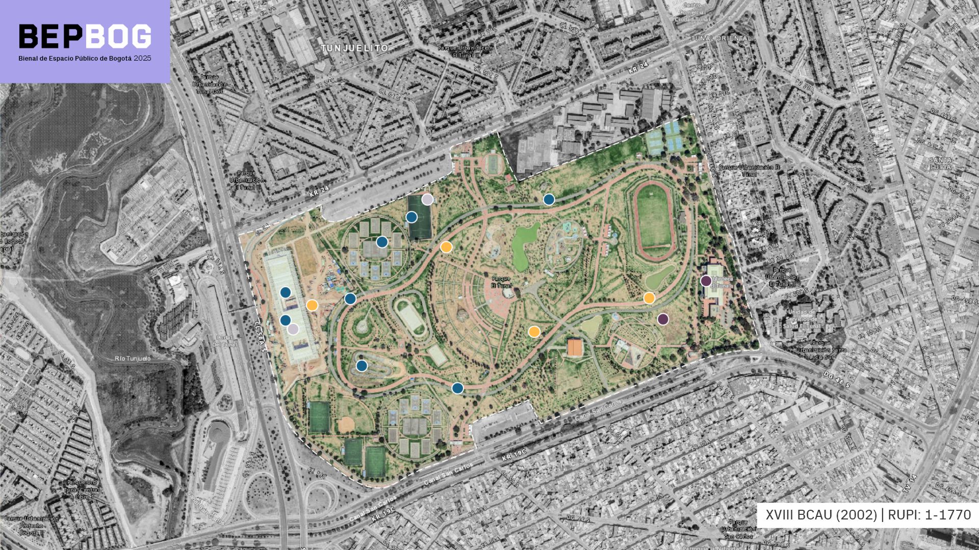 Parque, Biblioteca Pública y CEFE El Tunal