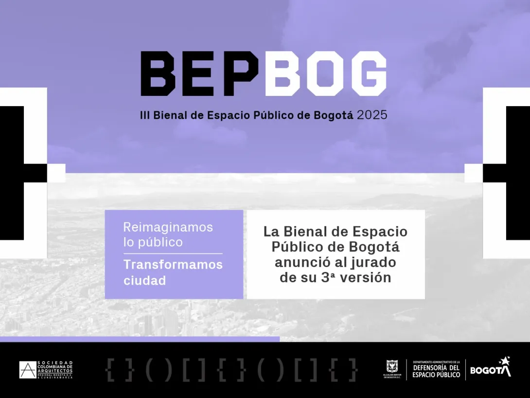 La Bienal de Espacio Público de Bogotá anunció al jurado de su 3ª versión